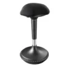 68eca711a21e96e7d9b35635 LUMIVIDA Ergonomic Height Adjustable Wobble Stool with Polyester Fiber Seat and Class 4 Gas Lift - CH04-1