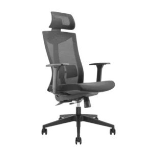 LUMIVIDA Premium High-Back Mesh Office Chair with Adjustable Headrest Lumbar Support and 150kg Capacity - CH05-8