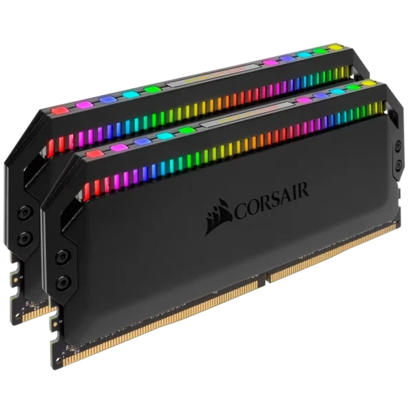 DOMINATOR_PLAT_RGB_03 CORSAIR Dominator Platinum RGB 16GB 2x8GB DDR4 3200MHz CL16 Desktop Memory Kit Black - CMT16GX4M2Z3200C16