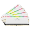 DOMINATOR_PLAT_RGB_WHITE_01 CORSAIR Dominator Platinum RGB White 32GB 4x8GB DDR4 3600MHz CL18 Desktop Memory Kit - CMT32GX4M4C3600C18W