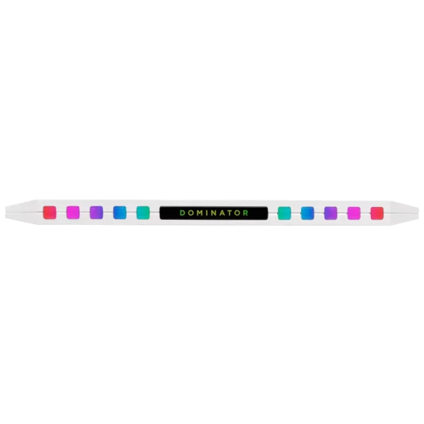 DOMINATOR_PLAT_RGB_WHITE_11 CORSAIR Dominator Platinum RGB White 32GB 4x8GB DDR4 3600MHz CL18 Desktop Memory Kit - CMT32GX4M4C3600C18W