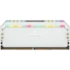 DOMINATOR_RGB_PLATINUM_WHT_DDR5_14 CORSAIR Dominator Platinum RGB 64GB 2x32GB DDR5 5200MHz CL40 Desktop Memory Kit White - CMT64GX5M2B5200C40W