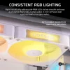 iCUE_LINK_RX120_II_RGB_White_Artboard05_AA CORSAIR - RX120 II RGB 120mm PWM PC Fan Expansion - White - CO-9051058-WW