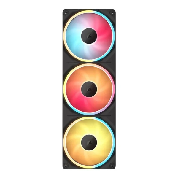 713741_074542_02_front_zoom CORSAIR iCUE LINK LX360-R 360mm Unified Frame Reverse RGB PWM Fans - CO-9051067-WW