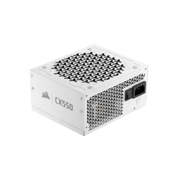 Corsair CX550 White 550W ATX 3.1 Non-Modular Power Supply with PCIe Connectors - CP-9020327-NA