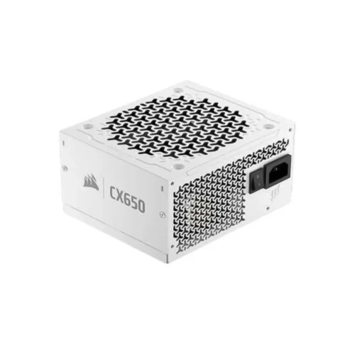 Corsair CX650 White 650W Cybenetics Gold ATX 3.1 Non-Modular Power Supply with PCIe 5.0 - CP-9020328-NA