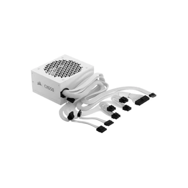 Layer3_058f5e5d-e1b0-4759-ba4a-4d50845c79ca Corsair CX650 White 650W Cybenetics Gold ATX 3.1 Non-Modular Power Supply with PCIe 5.0 - CP-9020328-NA