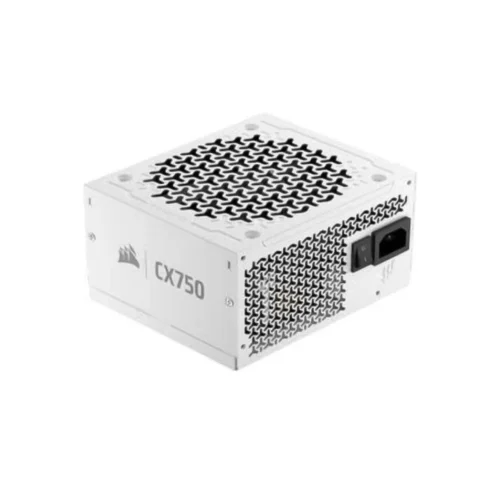 Corsair CX750 White 750W Cybenetics Gold ATX 3.1 Low-Noise Non-Modular Power Supply with PCIe 5.0 - CP-9020329-NA