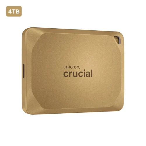 CRUCIAL X10 Pro 4TB Portable SSD USB-C 3.2 Gen 2x2 2100MB/s - CT4000X10PROSSD9D