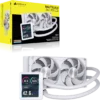 NAUTILUS_II_240_RS_LCD_WHT_09 CORSAIR - NAUTILUS II 240 RS LCD - White 240mm Liquid CPU Cooler - CW-9061052-WW