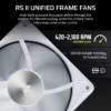 NAUTILUS_II_240_RS_LCD_WHT_05 CORSAIR - NAUTILUS II 240 RS LCD - White 240mm Liquid CPU Cooler - CW-9061052-WW