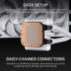 NAUTILUS_II_240_RS_LCD_WHT_06 CORSAIR - NAUTILUS II 240 RS LCD - White 240mm Liquid CPU Cooler - CW-9061052-WW