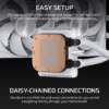 NAUTILUS_II_360_RS_LCD_WHT_06 CORSAIR NAUTILUS II 360 RS LCD White 360mm Liquid CPU Cooler with 3.5 Inch IPS Display - CW-9061054-WW