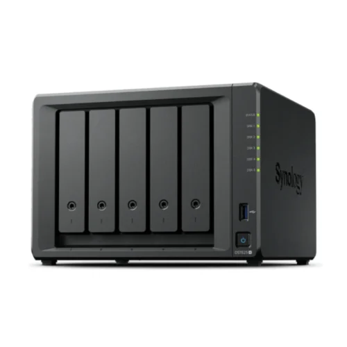 SYNOLOGY - DISKSTATION 5-BAY NAS - AMD RYZEN V1500B - 4GB RAM - 2.5GbE - DS1525NEO+