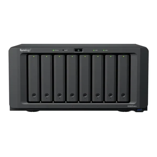 NAS-Network-Storage-Synology-8-Bay-DiskStation-DS1825NEO-AMD-Ryzen-V1500B-4GB-DDR4-Non-ECC-SODIMM-RAM-2-2GHz-NAS-DS1825NEO-3 SYNOLOGY DiskStation 8-Bay NAS AMD Ryzen V1500B Quad-Core 4GB RAM 2.5GbE - DS1825NEO+