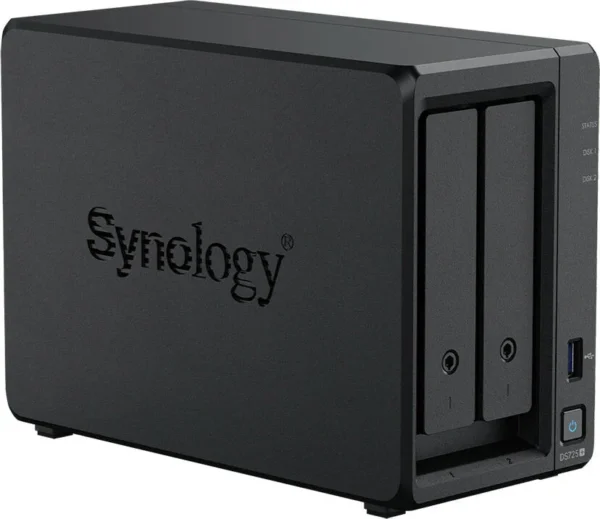 c16a01320cebc0ab5eb6f9a321785a72-hi SYNOLOGY - DISKSTATION 2-BAY NAS - AMD RYZEN R1600 - 4GB NON-ECC RAM - 2.5GbE - DS725NEO+