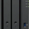 400bcbcd972fa1da881fb7355642b23d-hi SYNOLOGY - DISKSTATION 2-BAY NAS - AMD RYZEN R1600 - 4GB NON-ECC RAM - 2.5GbE - DS725NEO+