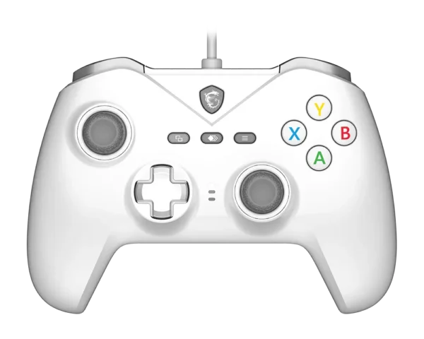 MSI Force GC200 White Wired Gamepad - Hall-Effect Triggers - USB 3.0 - Force GC200 White