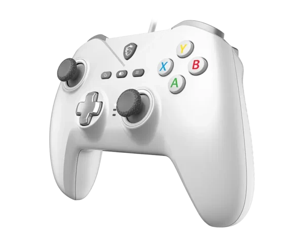 MSI Force GC200 White Wired Gamepad - Hall-Effect Triggers - USB 3.0 - Force GC200 White