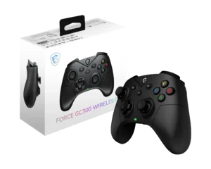 product_17280448614d86f2426ca7f0259eab12cd89e06b44 MSI Force GC300 Wireless Game Controller - Hall Effect Triggers - Tri-Mode Connectivity - Force GC300 W
