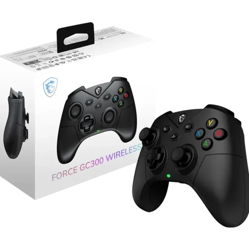 MSI Force GC300 Wireless Game Controller - Hall Effect Triggers - Tri-Mode Connectivity - Force GC300 W