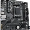 670 (2) GIGABYTE Micro-ATX AMD B650 DDR5 AM5 Motherboard with PCIe 4.0 & GbE LAN - GA-B650M-H