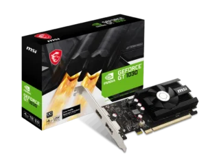 product_1685067856ef93a20577a532bf1660e39d3530bbc8 MSI GeForce GT 1030 4GB DDR4 Low Profile OC Graphics Card - GT 1030 4GD4 LP