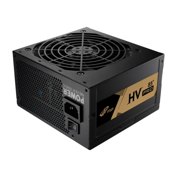 hv-pro-fsp550-51aac-netcodex-20261015-153420-457.webp FSP HV PRO 85+ 550W 80 PLUS Bronze ATX 3.1 Non-Modular Power Supply, 120mm Fan, Black | FSP550-51AAC