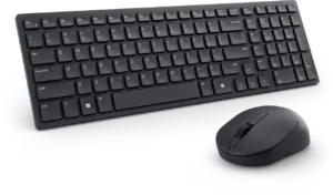 keyboard-dell-km555-bk-gallery-1 Dell Pro Compact Silent Keyboard and Mouse Combo - Bluetooth/RF 2.4GHz - 4020 DPI - KM555