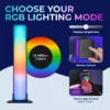 68f5fe54511c8f023ec3c89d LUMIVIDA Smart Ambient RGB LED Light Bars with Bluetooth App Control Music Sync and Dual Mounting - LDL19-6