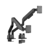 3a2228c6-34ab-c92e-43db-62cd9f096ff9 LUMIVIDA Dual Screen Mechanical Spring Monitor Arm - 17-35 Inch - Black - LDT122-C024E