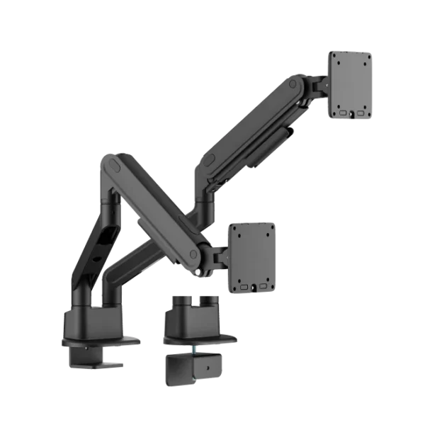 3a2228c6-34ab-c92e-43db-62cd9f096ff9 LUMIVIDA Dual Screen Mechanical Spring Monitor Arm - 17-35 Inch - Black - LDT122-C024E