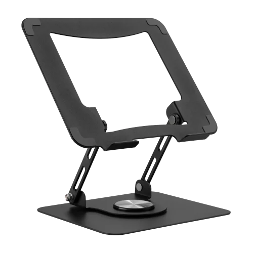 BRATECK 360 Degree Rotating Foldable Laptop Riser Stand and Desk Holder for 11 to 17 Inch Laptops - LPS01-4