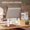 68f5fdc9511c8f023ec2e33e LUMIVIDA Ultra-Slim Ventilated Aluminum Laptop Riser Stand for 11 to 17 Inch Notebooks and Tablets - LPS03-17