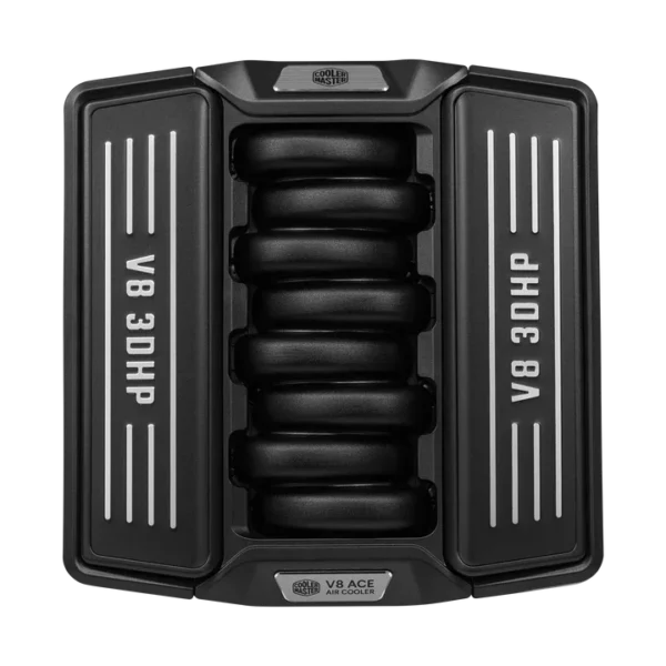 V8-ACE-3DHP-AMD-006 Cooler Master V8 ACE 3DHP Black Single Tower CPU Cooler for Intel LGA 1851 1700 - MAM-T6HP-225PK-RB
