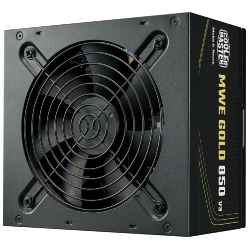 Cooler Master MWE Gold 850 V3 Non-Modular ATX Power Supply 80 Plus Gold Certified - MPE-8506-ACAG-BUS