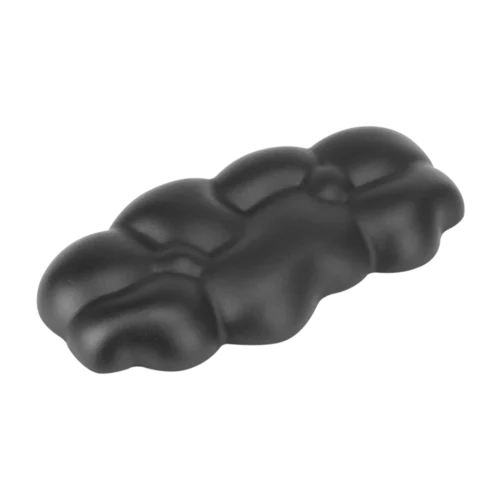 LUMIVIDA Ergonomic Mouse Wrist Rest - High-Density Memory Foam and Lycra Fabric with Anti-Slip Base - MWR01-1