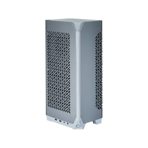 Cooler Master Ncore 100 Air Mini-ITX Tower PC Case Anodized Aluminum Side Panels White - NR100-WNNN-S00