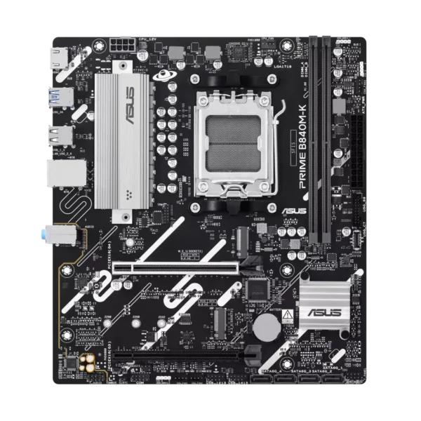 fwebp (1) ASUS Micro-ATX AMD B840 DDR5 AM5 Motherboard with PCIe 4.0 & 2.5Gb Ethernet - PRIME B840M-K-CSM