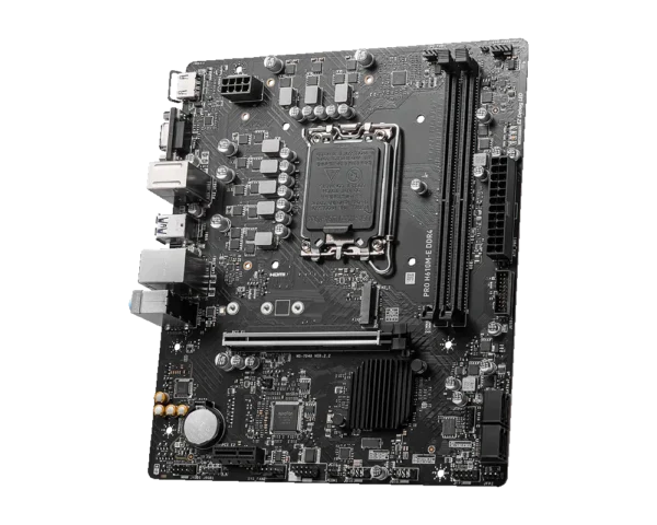 product_16563092383f77a0baf39ed1c0c60db412df1dfb71 MSI - PRO H610M-E DDR4 Micro-ATX LGA 1700 Motherboard - PRO H610M-E