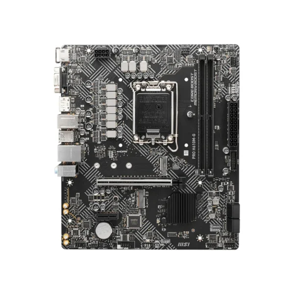 14ds65g4df5g6 MSI - PRO H610M-G WIFI Micro-ATX Motherboard LGA 1700 PCIe 4.0 DDR5 Wi-Fi 6E - PRO H610M-G WIFI