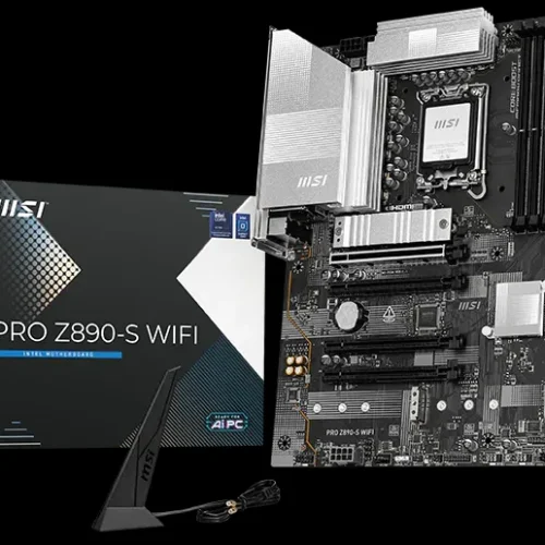 MSI - PRO Z890-S WIFI LGA 1851 ATX Motherboard DDR5 Wi-Fi 7 - PRO Z890-S WIFI
