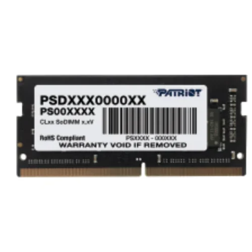 PATRIOT Signature Line 16GB DDR4-3200MHz SODIMM Non-ECC Unbuffered - PSD416G32002S