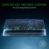 Razer Ergonomic Wrist Rest Pro for Full-Sized Keyboards - Cooling Gel Memory Foam - RC21-01470100-R3M1