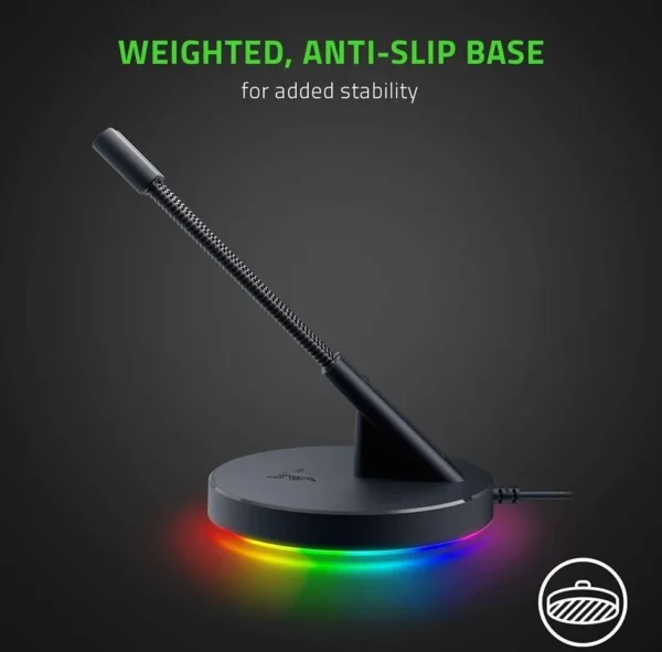 Razer Mouse Bungee V3 Chroma - Chroma RGB Underglow Lighting & Rust-Resistant Spring Arm - RC21-01520100-R3M1
