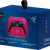 d31638d6173b5f3833e39afd5a83a43e-hi Razer Quick Charging Stand for PlayStation 5 - Red DualSense Controller Station - RC21-01900300-R3M1