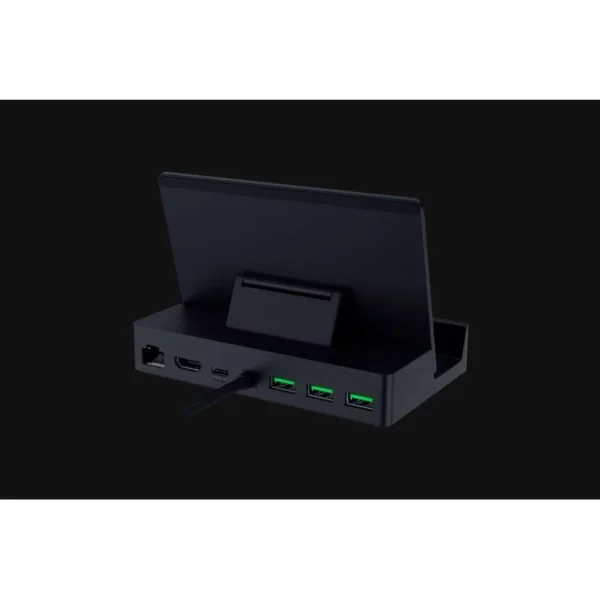 Razer - Handheld Dock Chroma USB-C 6-in-1 Docking Station - 100W PD, HDMI 2.0, RGB - RC21-02310100-R3M1