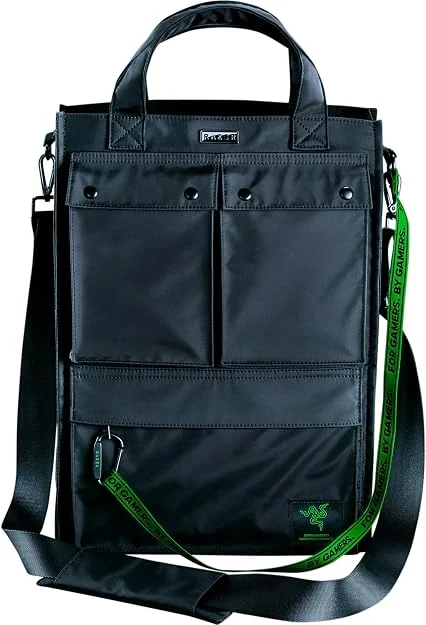 815VouNV98L._AC_SY625_ Razer Xanthus Tote Bag - 16-Inch Laptop Compartment - Water-Repellent Nylon - RC81-04300119-0000