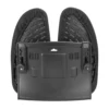 LUMIVIDA Ergonomic Lumbar Support Cushion with Breathable Mesh Cover and PP Cotton Filling for Back Pain Relief - RLC03-1