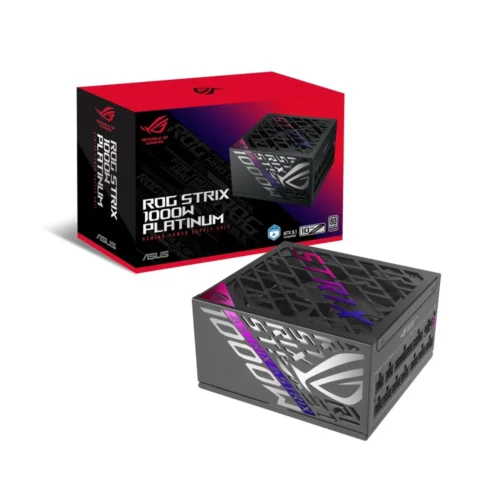 ASUS ROG Strix 1000W Platinum Power Supply ATX 3.1 PCIe 5.0 Fully Modular PSU - ROG-STRIX-1000P-GAMING-E